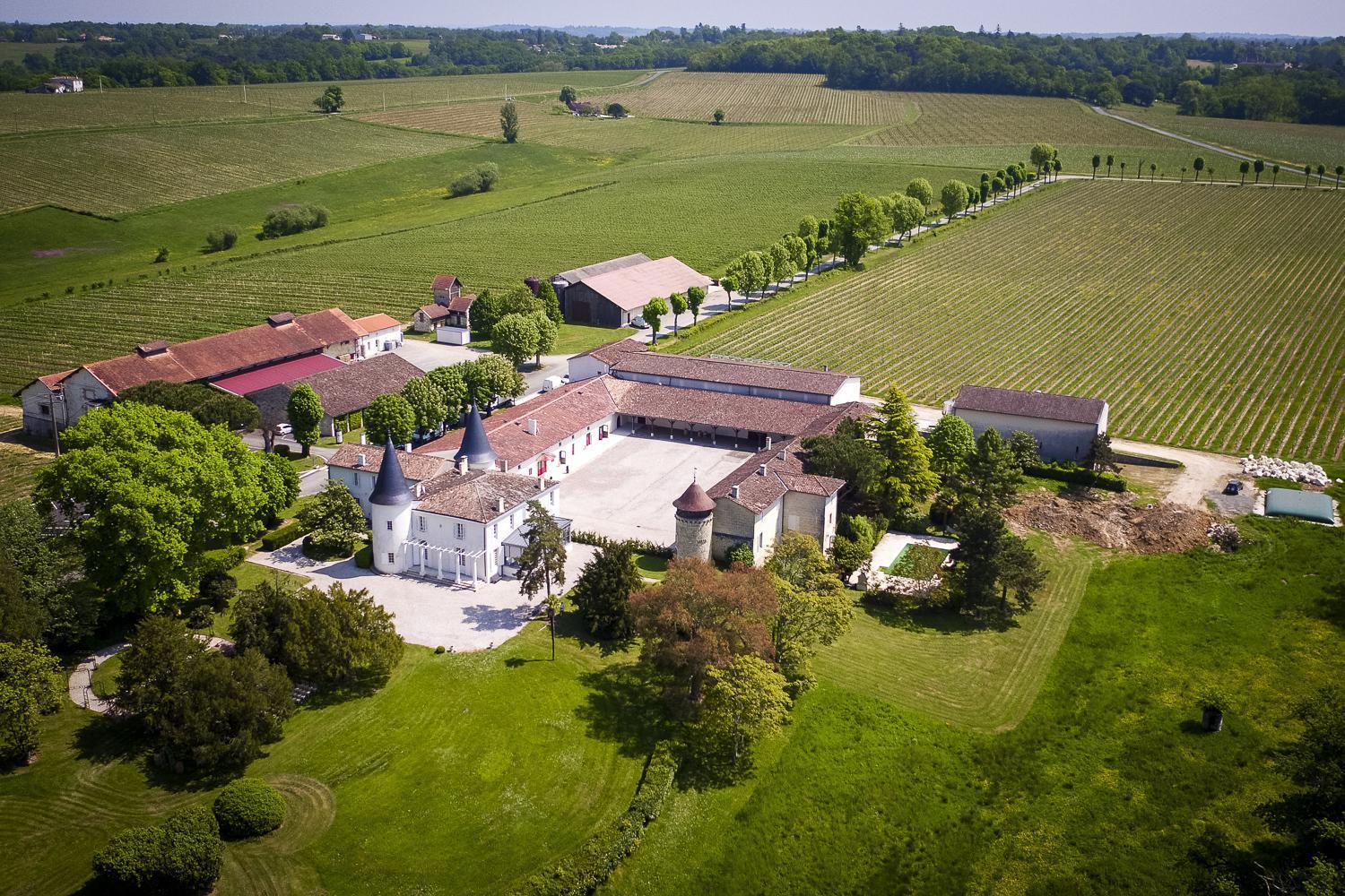 Chambres D'Hotes Du Chateau De Seguin Lignan-de-Bordeaux Ngoại thất bức ảnh